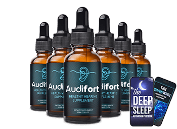 Audifort hearing support supplement multi-bottle package